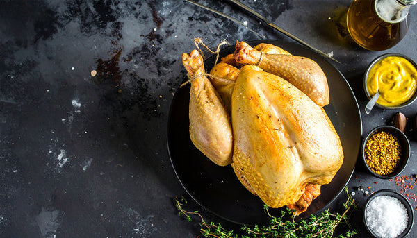 Whole Hanging Chicken (Caveman Style)